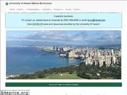Sites similar to economics.hawaii.edu