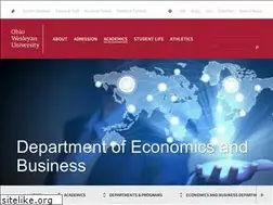 Sites similar to economics.owu.edu