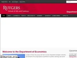 Sites similar to economics.rutgers.edu