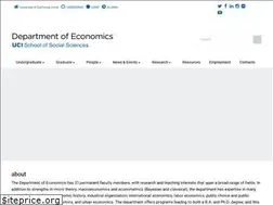 Sites similar to economics.uci.edu
