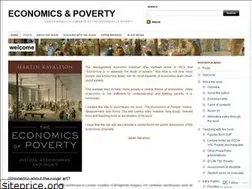 Sites similar to economicsandpoverty.com