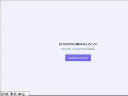 Sites similar to economicstudies.co.cc