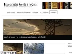 Sites similar to economistasfrentealacrisis.com