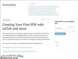 Sites similar to economistry.com