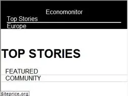 Sites similar to economonitor.com