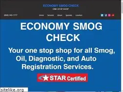 Sites similar to economysmogcheck.com