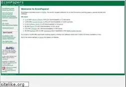 Sites similar to econpapers.repec.org