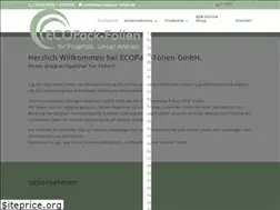 Sites similar to ecopack-folien.de