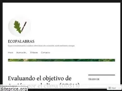 Sites similar to ecopalabras.com