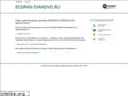 Sites similar to ecopan-ivanovo.ru