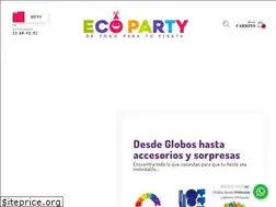 Sites similar to ecopartycr.com