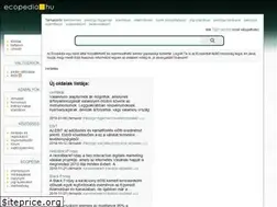 Sites similar to ecopedia.hu