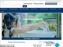 Sites similar to ecopure.com