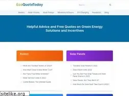 Sites similar to ecoquotetoday.co.uk