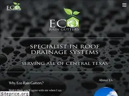 Sites similar to ecoraingutters.com
