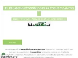 Sites similar to ecorecambios.com.es