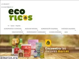 Sites similar to ecoricos.com