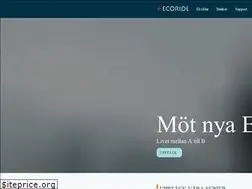Sites similar to ecoride.se