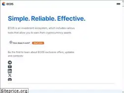 Sites similar to ecos.finance