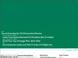 Sites similar to ecos.org