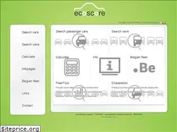 Sites similar to ecoscore.be