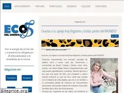 Sites similar to ecosdelsonido.com