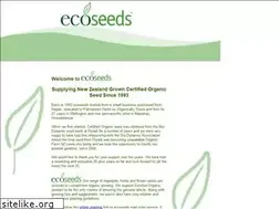 Sites similar to ecoseeds.co.nz