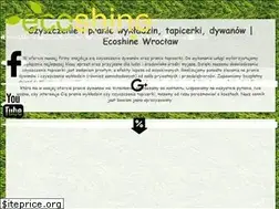 Sites similar to ecoshine.pl