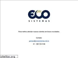 Sites similar to ecosistemas.net.br