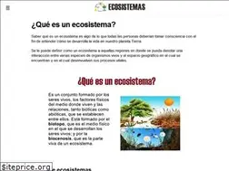 Sites similar to ecosistemas.net