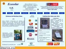 Sites similar to ecosolarsa.com