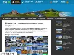 Sites similar to ecosources.info
