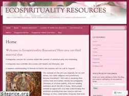 Sites similar to ecospiritualityresources.com