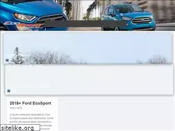 Sites similar to ecosportforum.com