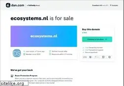 Sites similar to ecosystems.nl