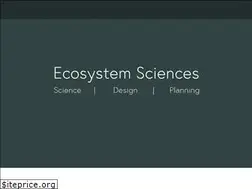 Sites similar to ecosystemsciences.com