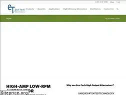 Sites similar to ecotechalternators.com