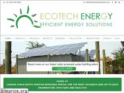 Sites similar to ecotechenergy.co.za