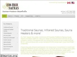 Sites similar to ecotechsaunas.com