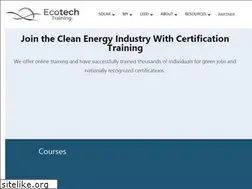Sites similar to ecotechtraining.com