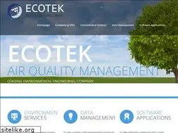 Sites similar to ecotek.com