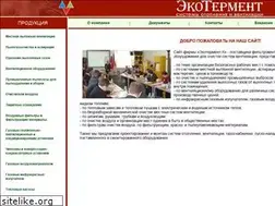 Sites similar to ecoterment.com