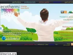 Sites similar to ecothermi.fr