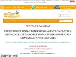Sites similar to ecotonercanarias.com