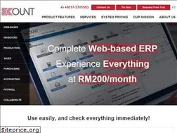 Sites similar to ecount.com.my