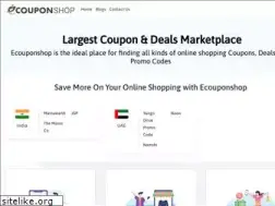 Sites similar to ecouponshop.com