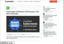 Sites similar to ecoursedeals.com