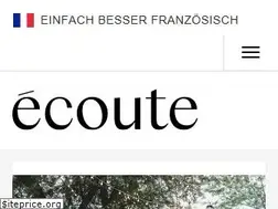 Sites similar to ecoute.de