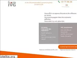 Sites similar to ecouteivg.org