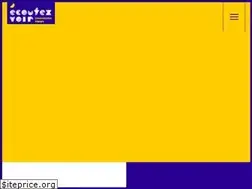 Sites similar to ecoutez-voir.fr